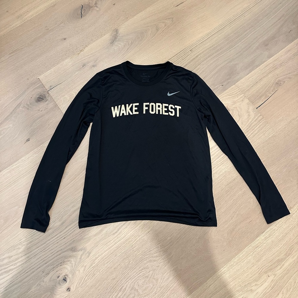 Wake Forest Dri Fit long sleeve